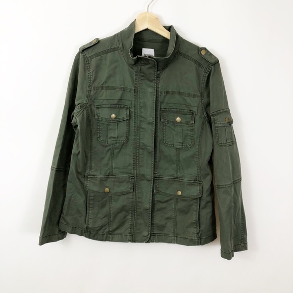 kensie jacket green